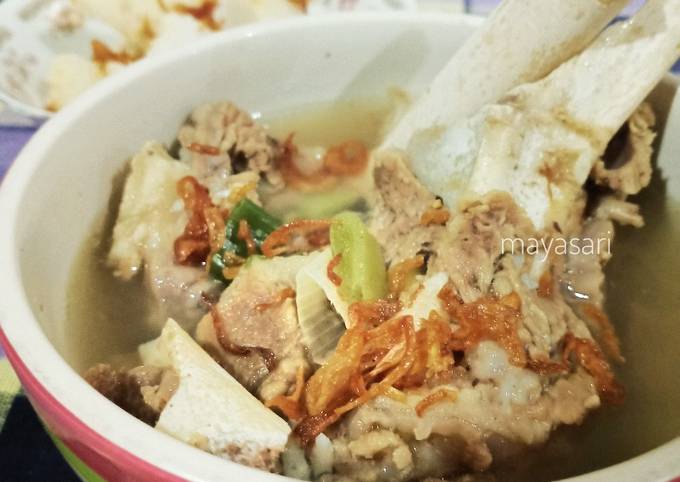 Resep Sop Tulangan Kambing Oleh Mayasari Cookpad