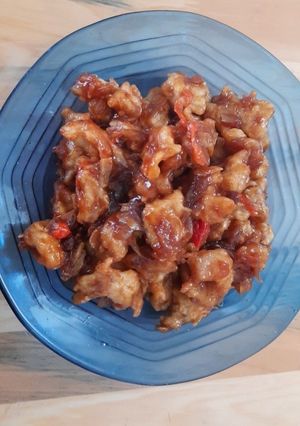 Foto resep Ayam saos pedas manis
