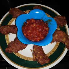 A picture of Cornflakes  chicken.