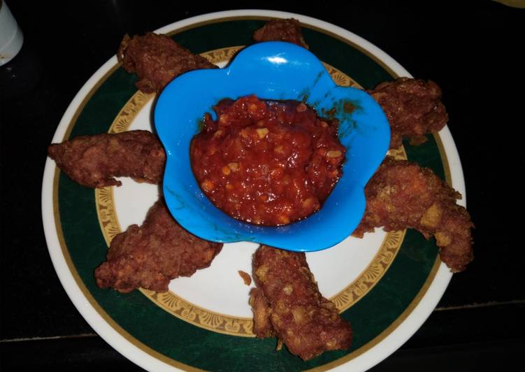 Cornflakes chicken