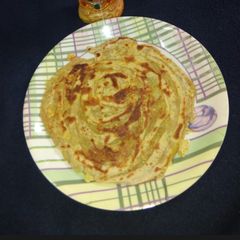 A picture of Potato stuff laccha paratha.