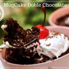 A picture of Mug Cake doble Chocolate.