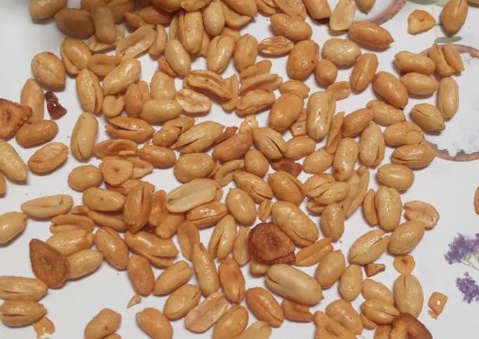 Resep Kacang Bawang Renyah Resep Kacang Bawang Renyah