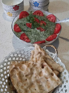 عکسی از دستور بورانی اسفناج
