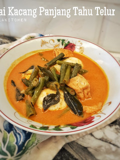 Foto resep Gulai Kacang Panjang Tahu Telur Praktis