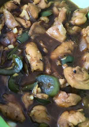 Foto resep Ayam Blackpepper (No Oil)