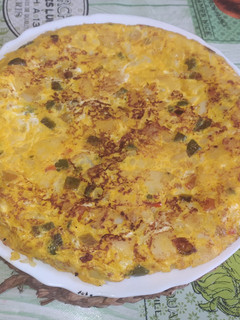 Una foto de Tortilla hortelana