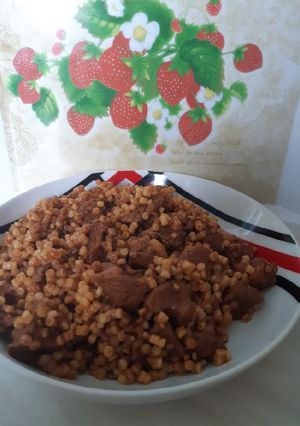 Tarhonyás hús recept fotója
