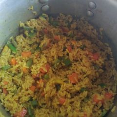 Fried rice A picture of Fried rice.