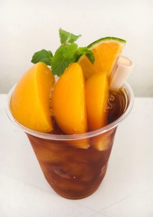 Hình của món Trà đào cam sả.