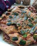Omelette agli asparagi in friggitrice ad aria