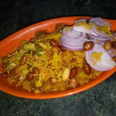 A picture of Kanda poha.
