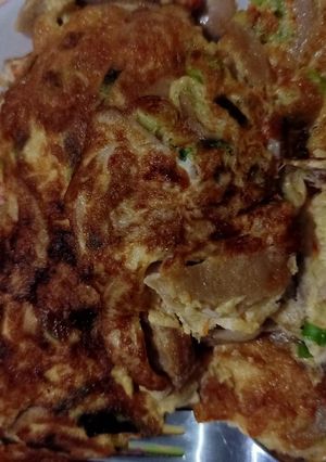 Foto resep Omlet jamur baso