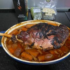 A picture of “Spoon” Slow roast lamb.