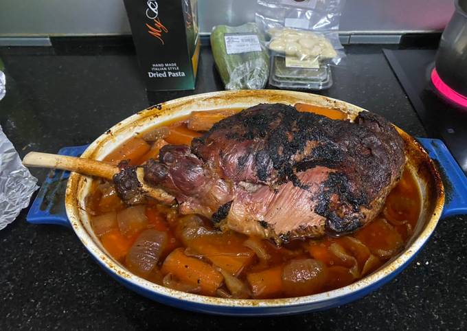 “Spoon” Slow roast lamb