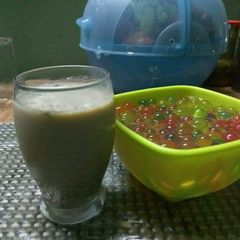 A picture of #paan gulkand sharbat.