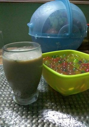A picture of #paan gulkand sharbat.