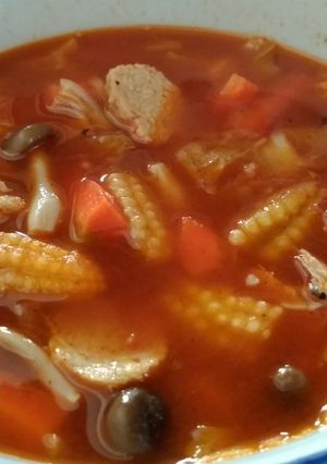 Foto resep Tomyam vegetarian (vegan)