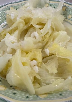 清炒高麗菜 的食譜成品照片