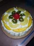 Fresh fruit cake