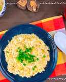Baby Sardines Fried Rice Packed with the Umami taste of Shiitake powder