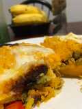 Pastel de zapallo con relleno de vegetales y lenteja. APTO VEGAN, Y CELIACOS. 🥧🚫✅