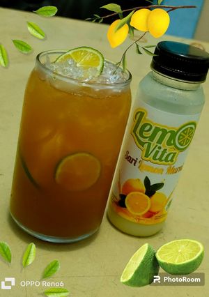 Foto resep Es lemon tea