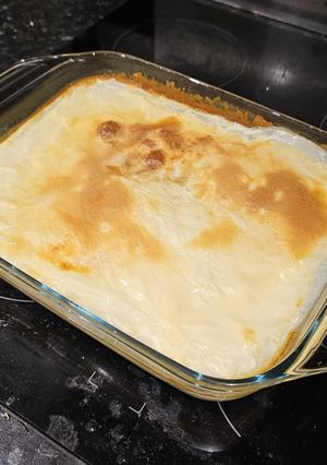 A picture of Rice pudding.