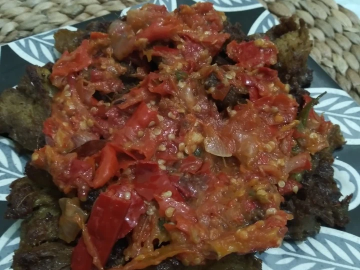 Langkah Gampang Membikin Resep Dendeng balado yang Menggugah Selera Anti Ribet, Bisa Manjain Lidah