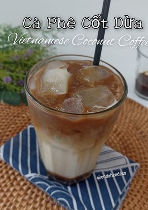 Foto resep Kopi Susu Kelapa Vietnam | Cà phê cốt dừa ✅
