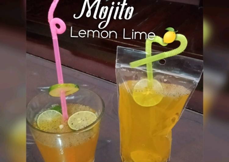 Bagaimana Menyiapkan Mojito Lemon Lime 🍋, Lezat