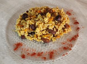 Una foto de Arroz integral estilo marroquí