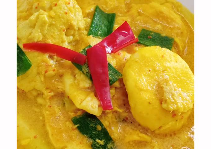 Gulai Telur Ceplok