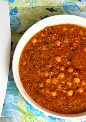 A picture of Chole Kasuri Methi.