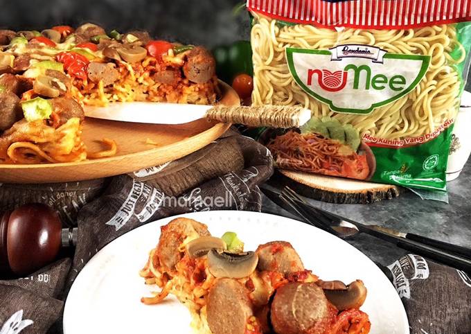 Resipi Pizza Numee Bebola Daging Oleh Ell Sakimin Cookpad