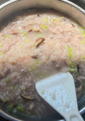 香菇芋頭粥（大同電鍋） 的食譜成品照片