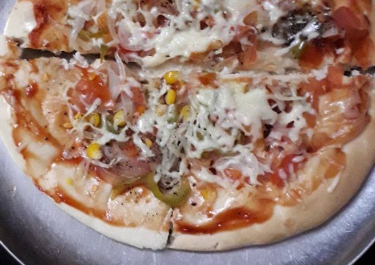 Step-by-Step Guide to Prepare Super Quick Homemade Veg Pizza