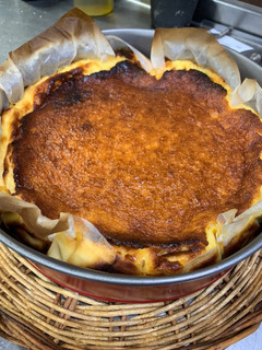 Una foto de Tarta de queso al horno