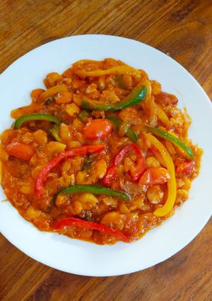 Foto resep Udang paprika asam manis