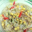 Tumis kuah sawi jagung