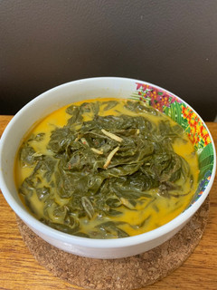 Foto resep Gulai daun singkong ikan teri