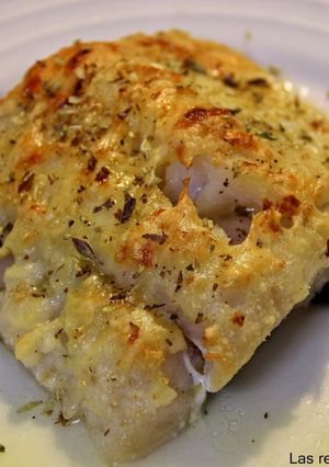 Una foto de Bacalao al horno