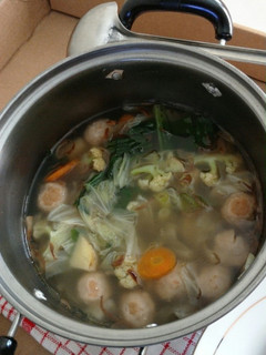 Foto resep Sayur sop bakso