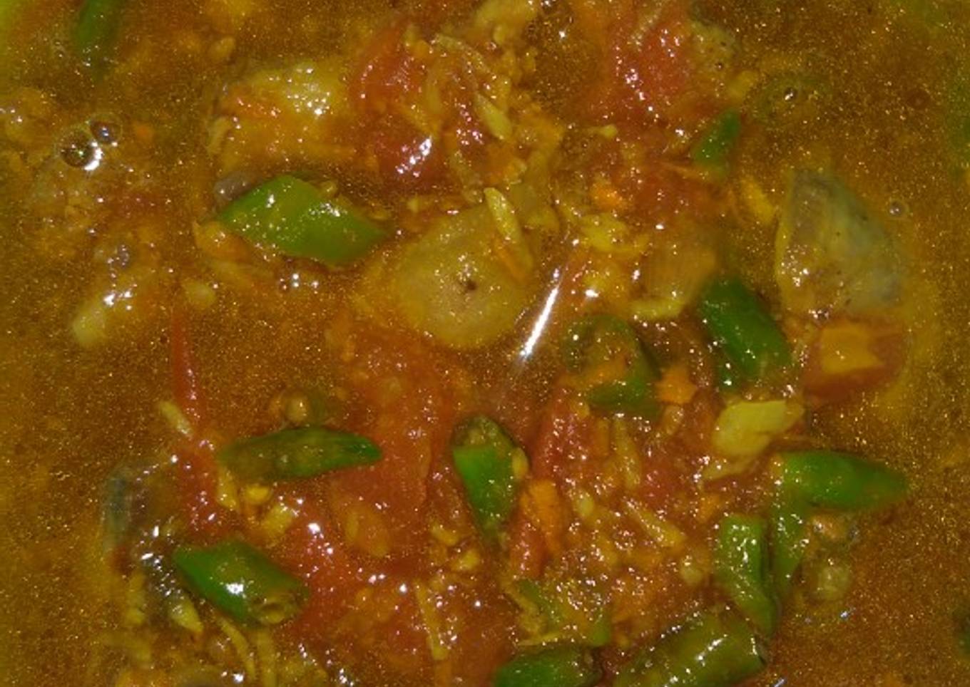 Ampela kuah pedas