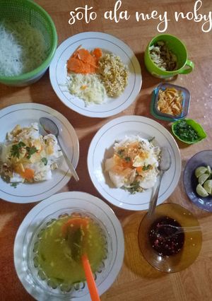 Foto resep Soto rumahan ala mey noby