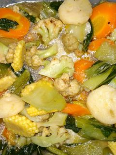 Foto resep Capcay kuah simple