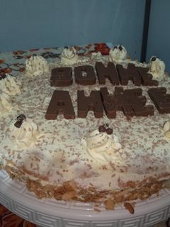 صورة لوصفة كيكة السنة الجديدة 🎂☕