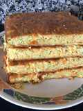 Pastel de calabacín y zanahoria