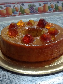 Una foto de Budín de pan