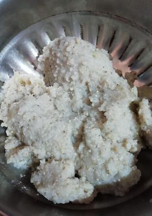 A picture of Bajra khichdi.